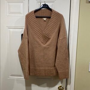 New H&M sweater mohair wool blend
